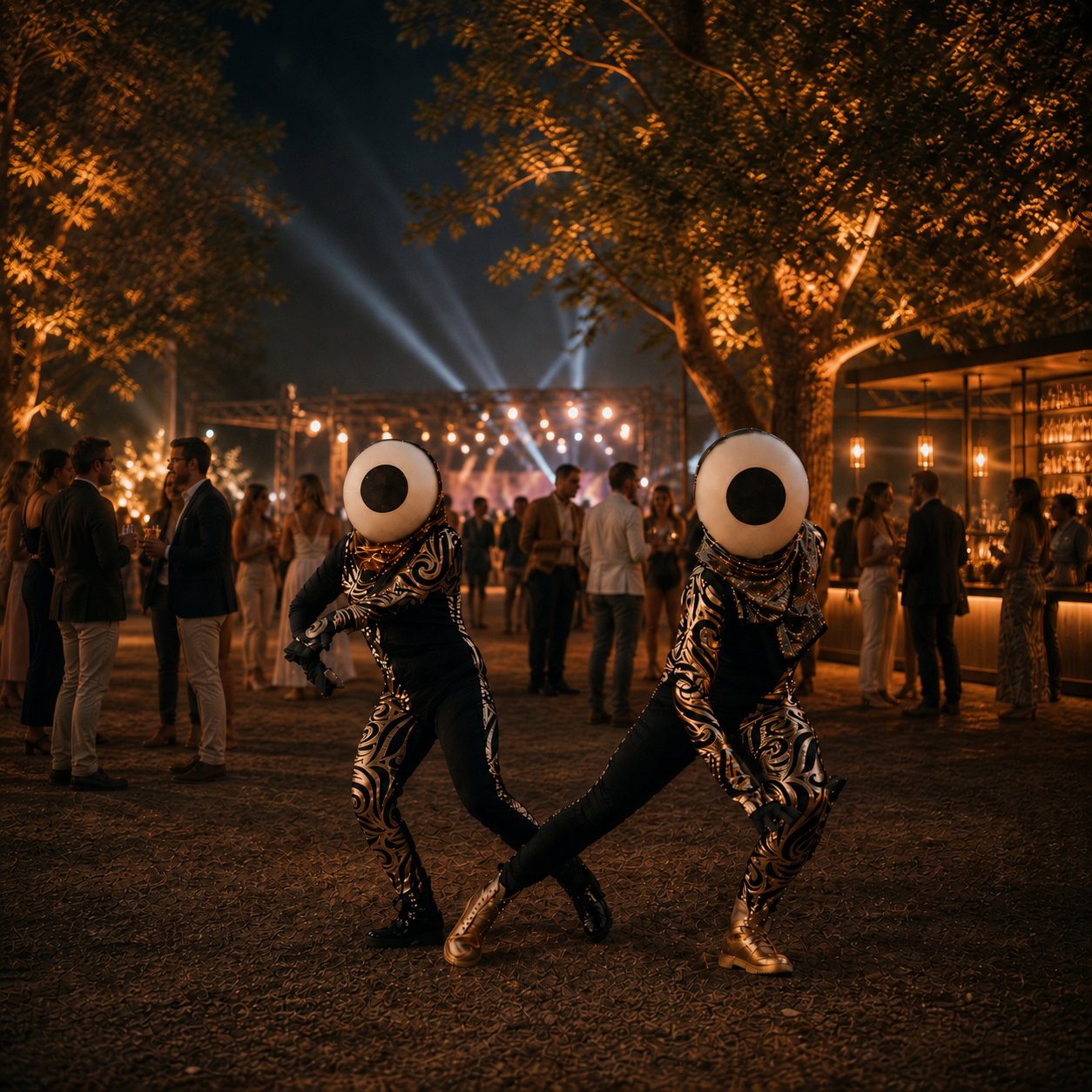 Live Eyes performer