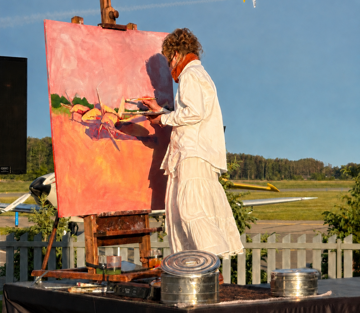 Live painting
